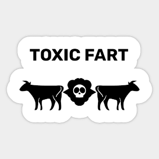 Toxic Fart Sticker